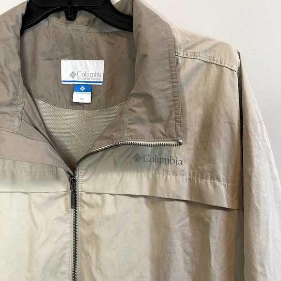 Columbia Men’s Northway Jacket | Water Wind Resistant | Tan Khaki Beige | XXL - Picture 4 of 6